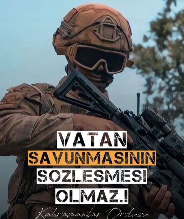 ElvanTULU's tweet photo. Terörle mücadelede olduğu kadar Hertürlü Afettede Milletimizin hizmetinde olan Kahramanlara hertürlü Hak Analarının Aksütü gibi helaldir

Uzman Çavuşlara kadro

https://t.co/lgNToxUTzV…

 #VatanaCanVereneKadro
@alitilkici38 https://t.co/fUh5PXk8M4