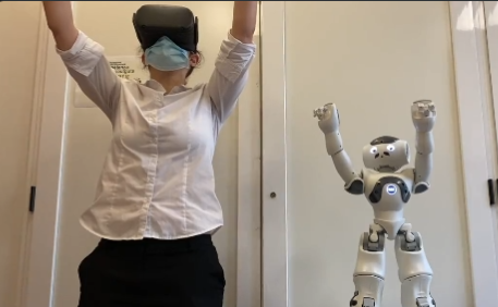 usebow's tweet photo. We're so proud that our software is being used to support the brilliant work of researchers @lo_desi @Lisa_Ces &amp; their colleagues @aiasbologna to control the @NaoRobot in their work with disabled children. 

Read about it here (we were Cyberselves then):
https://t.co/cE7v7Ez0q4 https://t.co/6xgUNpvo5g