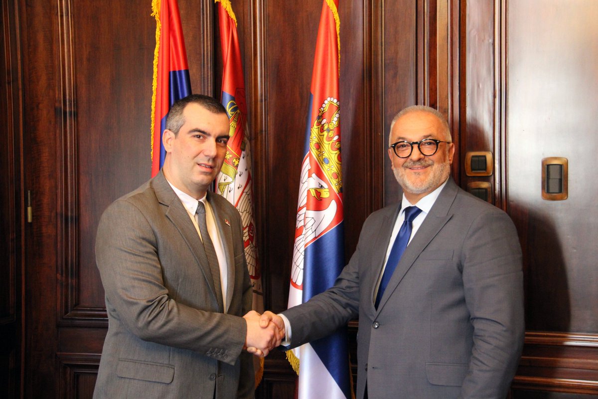 Direktor Agencije za sprečavanje korupcije Dejan Damnjanović sastao se danas sa predsednikom Narodne skupštine Republike Srbije dr Vladimirom Orlićem