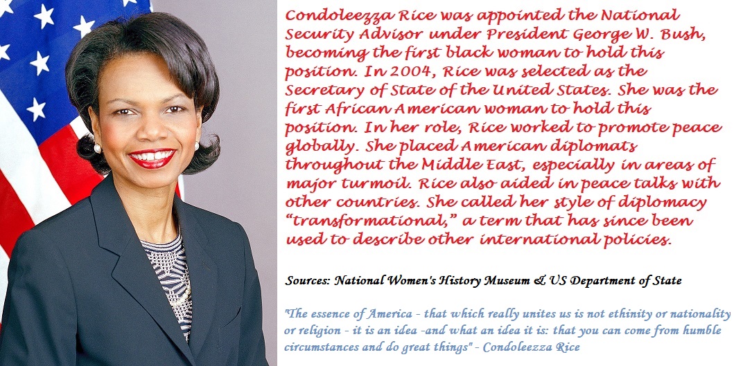 Green Hope High School- Women In Politics Club (@ghhswip) on Twitter photo In #WomensHistoryMonth, celebrating Condoleezza Rice <a href="/CondoleezzaRice/">Condoleezza Rice</a>. You can learn more about her at georgewbush-whitehouse.archives.gov/government/ric… In #WomensHistoryMonth, celebrating Condoleezza Rice <a href="/CondoleezzaRice/">Condoleezza Rice</a>. You can learn more about her at georgewbush-whitehouse.archives.gov/government/ric…
