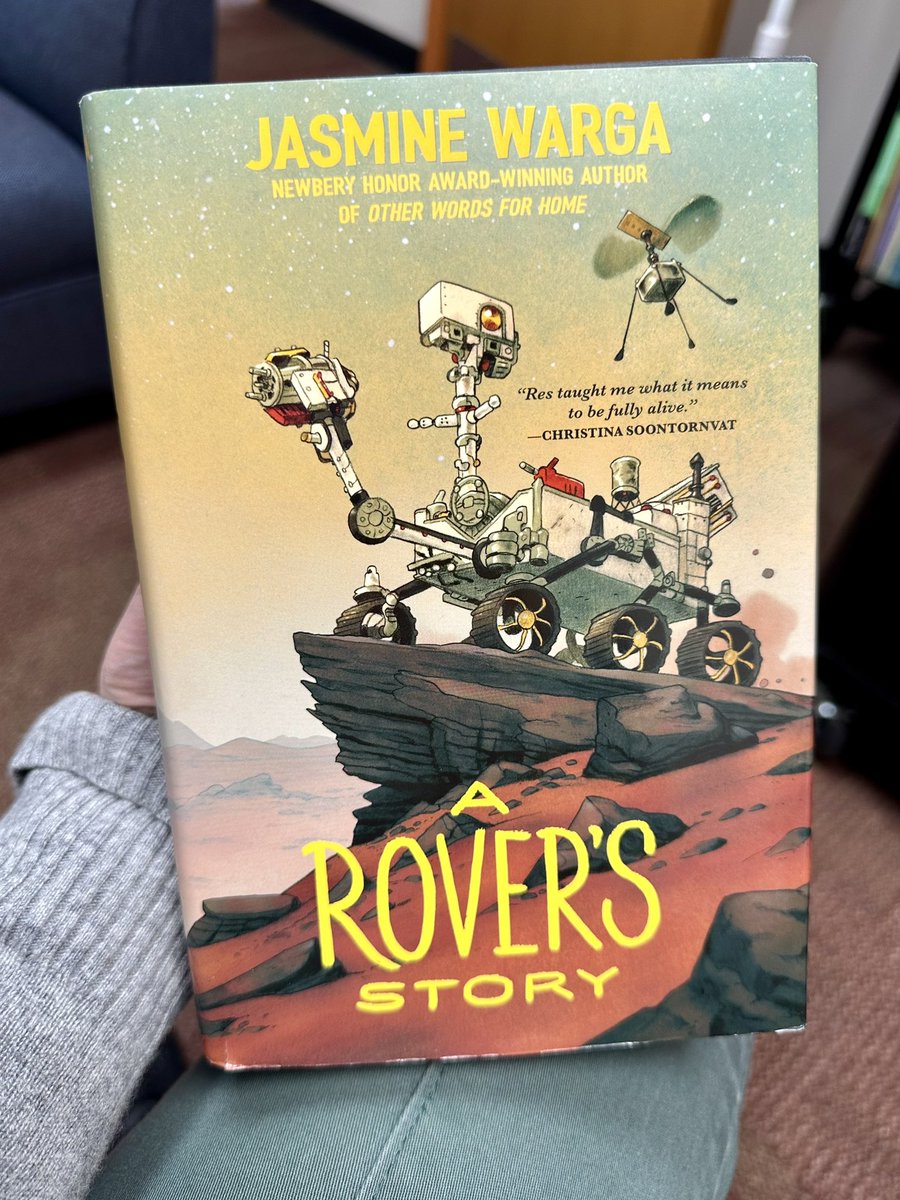 ROMS_Learning's tweet image. A Rover’s Story is another #royalbery2023 book! We love this entertaining &amp;amp; educational sci-fi story that brought Mars exploration to life through Res and his fantastic observations, especially about humans. Great STEAM connection book! @jasminewarga
