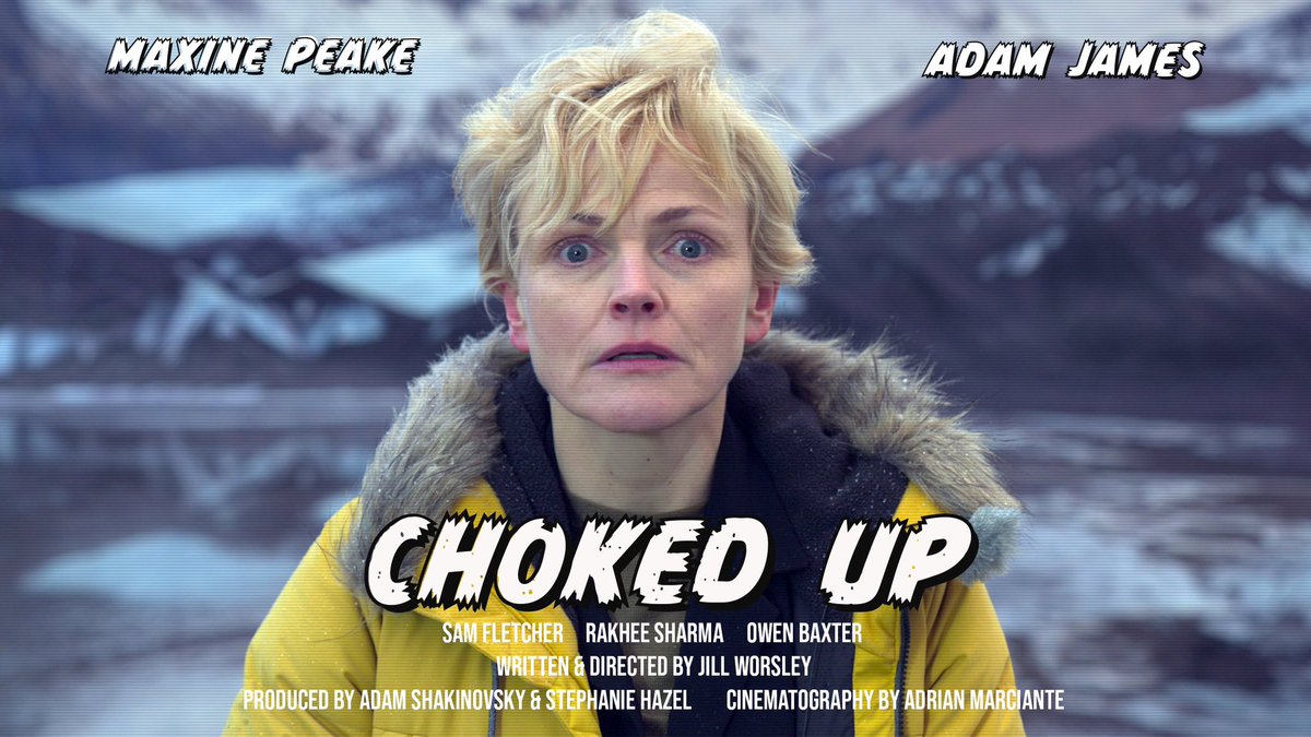 I’m so thrilled that our film Choked Up is having its World Premiere at Hebden Bridge Film Festival. There’s a whole heap of Northern talent and female talent involved in this film and @hbfilmfestival champions both! @StephHazel90 @BruProductions @adrianmarciante @MPeakeOfficial