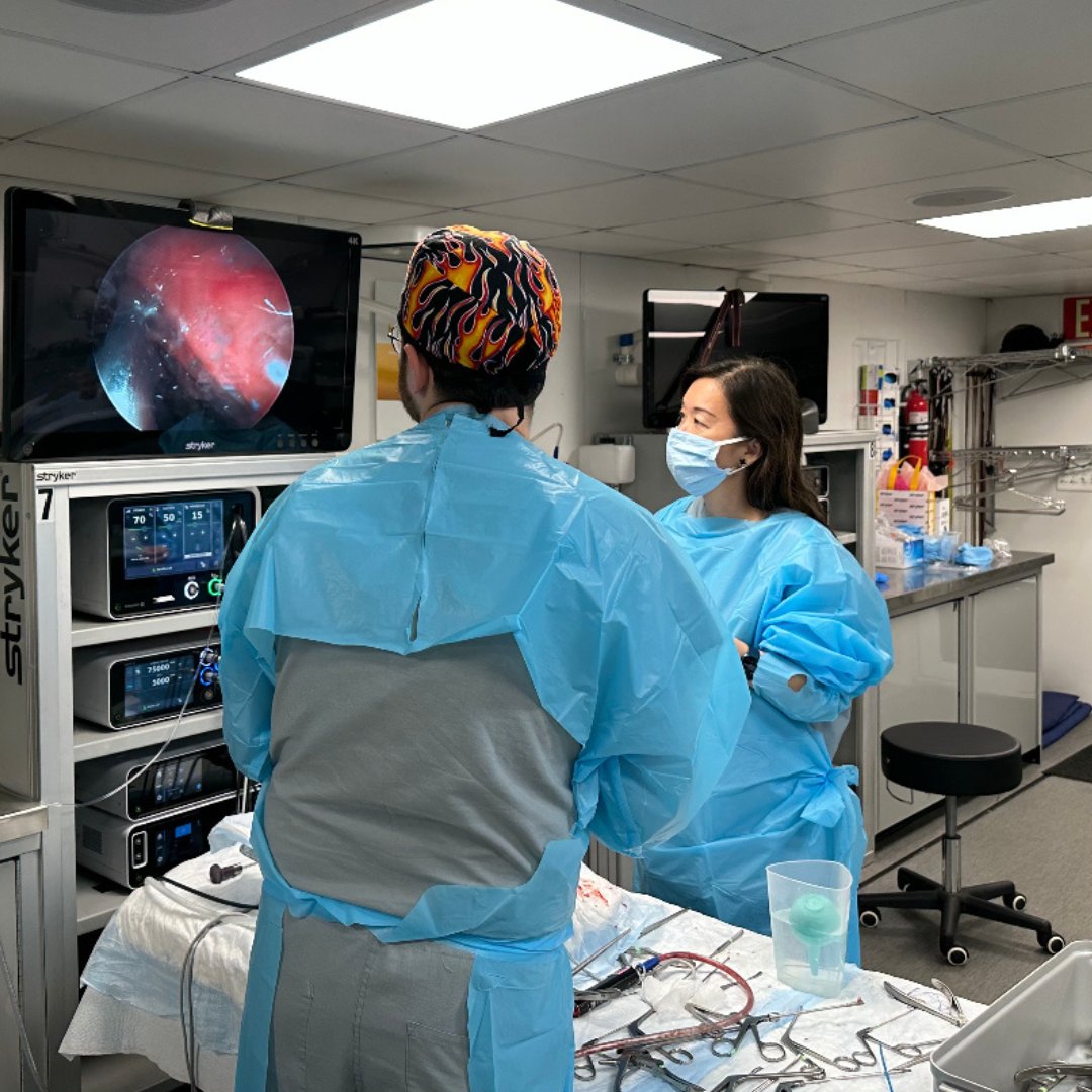 BCM_Oto's tweet photo. That's a wrap on our Skull Base Rodeo!
This past week, our residents participated in a training course that included workshops, hands-on labs and lateral and anterior skull base lectures. 

Swipe for a round-up of our #rodeo pics. https://t.co/feKWhpgGR1