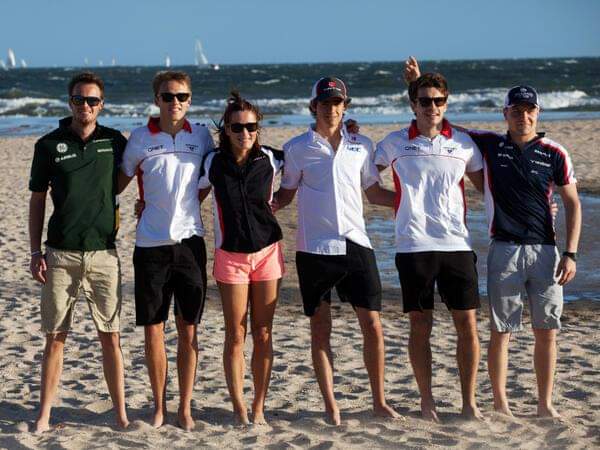 Neil Wooding 🇺🇦 (@nellietellie) on Twitter photo 10 years ago, I was asked to come up with a shoot for the 5 rookie F1 drivers in Melbourne. So I took them all to Port Melbourne for some Beach Tennis. I treasure these photos now...
#F12013
<a href="/GvanderGarde/">Giedo van der Garde</a> <a href="/maxchilton/">M A X Chilton</a> <a href="/NataliePinkham/">Natalie Pinkham</a> <a href="/EstebanGtz/">Esteban Gutierrez</a> <a href="/Jules_Bianchi/">Jules_Bianchi</a> <a href="/ValtteriBottas/">Valtteri Bottas</a> 10 years ago, I was asked to come up with a shoot for the 5 rookie F1 drivers in Melbourne. So I took them all to Port Melbourne for some Beach Tennis. I treasure these photos now...
#F12013
<a href="/GvanderGarde/">Giedo van der Garde</a> <a href="/maxchilton/">M A X Chilton</a> <a href="/NataliePinkham/">Natalie Pinkham</a> <a href="/EstebanGtz/">Esteban Gutierrez</a> <a href="/Jules_Bianchi/">Jules_Bianchi</a> <a href="/ValtteriBottas/">Valtteri Bottas</a>