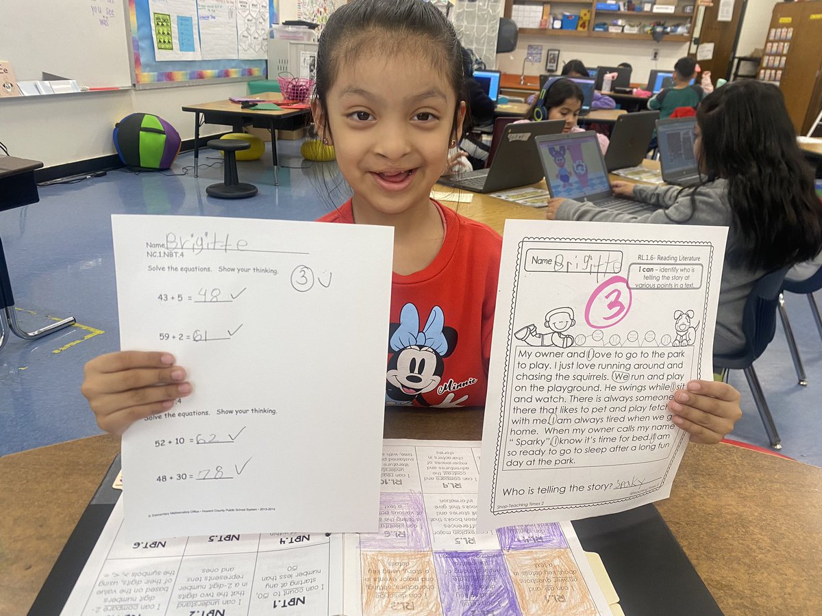 aacook13's tweet photo. Look at those proud faces as we checked in on last weeks mastery checkpoints. #standardsmastery #leadingtheway @rhandrewselem https://t.co/46OQlLHkx4