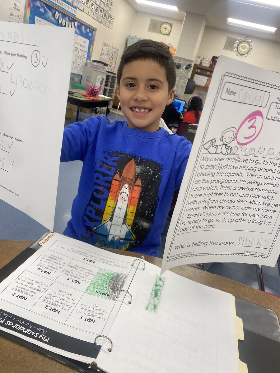 aacook13's tweet photo. Look at those proud faces as we checked in on last weeks mastery checkpoints. #standardsmastery #leadingtheway @rhandrewselem https://t.co/46OQlLHkx4