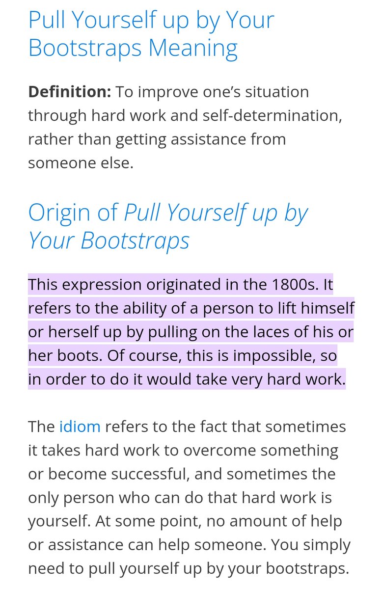 AlyciaRamirez3's tweet photo. 1/ #SafeSeattle decided to caption these tweets with "Jabber the hut", a not surprising move from them.
"pulling yourself up by your bootstraps" was never meant to work, it was initially an old joke from the 1800's, poking fun at how impossible the concept actually is https://t.co/Nndm4gyO0S