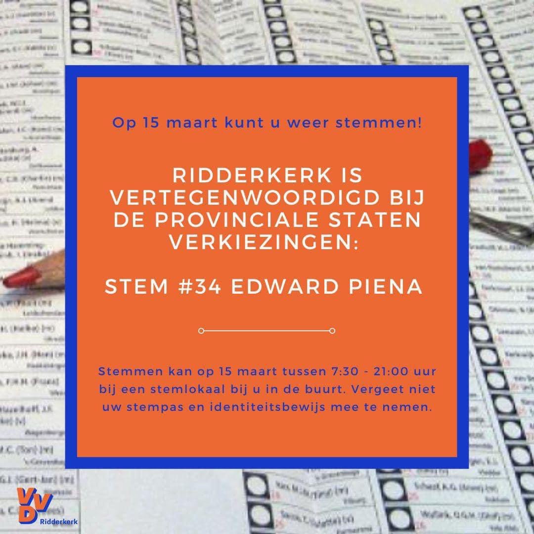 Laat uw stem horen op 15 maart!