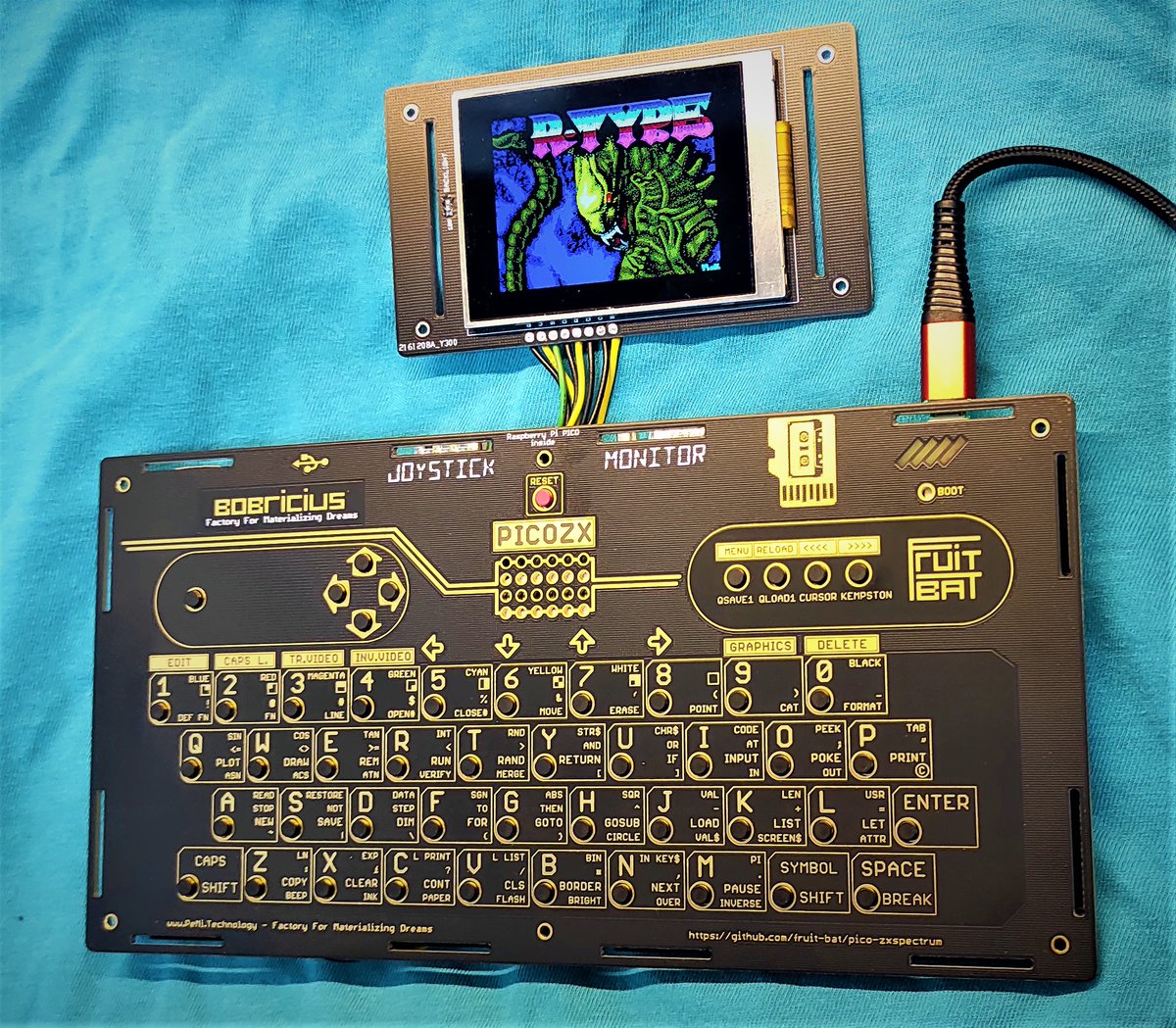bobricius's tweet image. Coming soon, pocket #PICOZX
with 2.8" IPS display or VGA
#RaspberryPi PICO, maybe with #circuitpython
#PICOmputer (#c64 #ZXSpectrum #atari800)
Thanks for support:
patreon.com/bobricius
