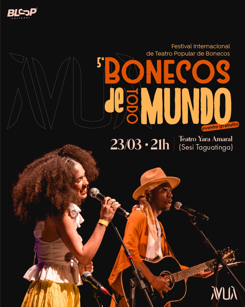 Ô gente, vocês tão sabendo já que nós temos show gratuito em Brasília dia 23?