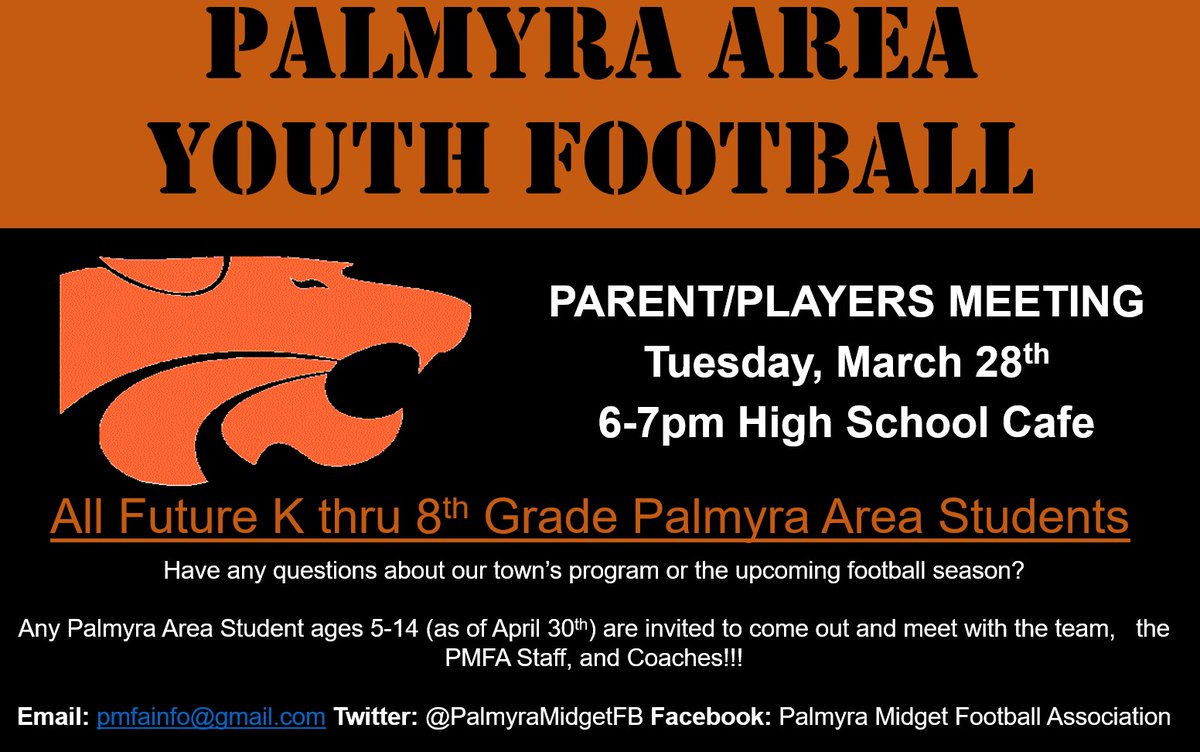 PalmyraMidgetFB's tweet photo. Follow the link and come join us! 

See you there! 

#OneTownOneTeam #homegrown 

https://t.co/foPCUUe1GF https://t.co/a9JC79BXPk