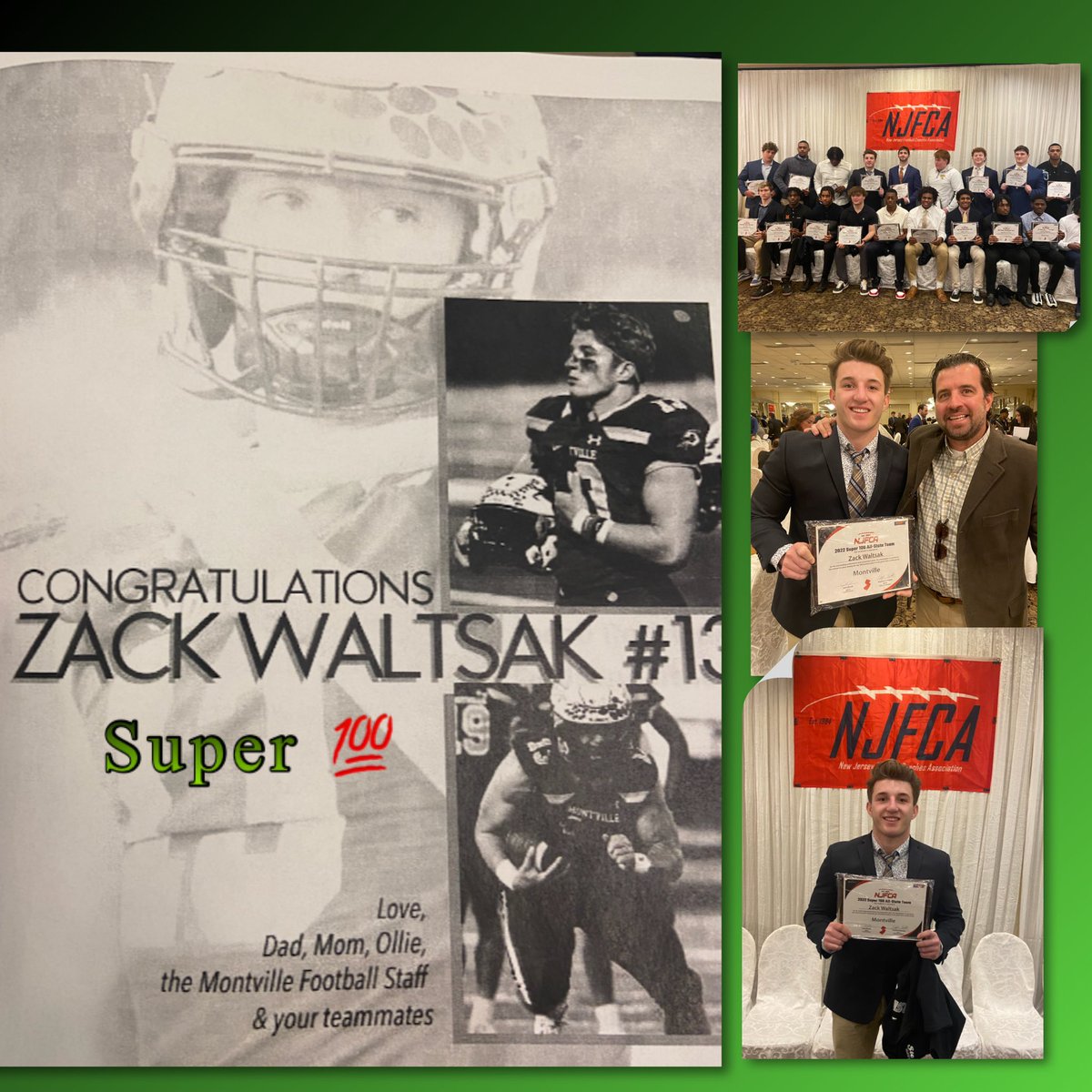 #MTHS Mustangs Football Tweeted: 🐎Congratulations #13 Zack Waltsak 
<a href="/ZWaltsak/">Zackary Waltsak</a> 
 on being selected to the NJFCA Super 💯 Team 🏈🔥☠️ - #SOS 
<a href="/MustangsFBall/">Mustangs Football</a> 

<a href="/MustangsMTHS/">MTHS Athletics</a> 
 
<a href="/MTHSAthBoosters/">MontvilleAthleticBoosters</a> 
 
<a href="/MTHSStampede/">THE STAMPEDE</a> 
 
<a href="/drtagorman/">Dr. Thomas A. Gorman</a>