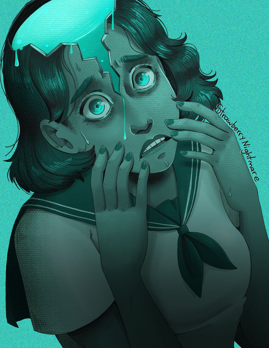 Sberrynightmare's tweet photo. Cracking... #art https://t.co/17lGhvcePy
