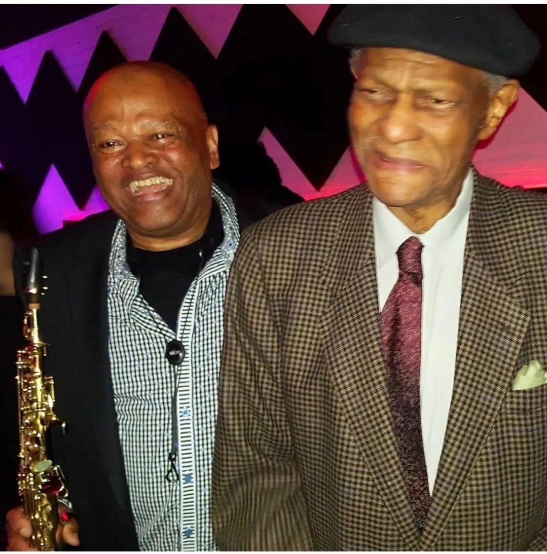 AzarJazz's tweet photo. I just want to say Thank You to the great #McCoyTyner RIP. He mentored me with such care in our 5 yr run. I'm still discovering the depth of the world of musical knowledge that was opened up to me thru him!
#mccoytyner 
#azarlawrence
#Atlantis #samalayuca. 
#enlightenment https://t.co/XQ6bWXIWUh
