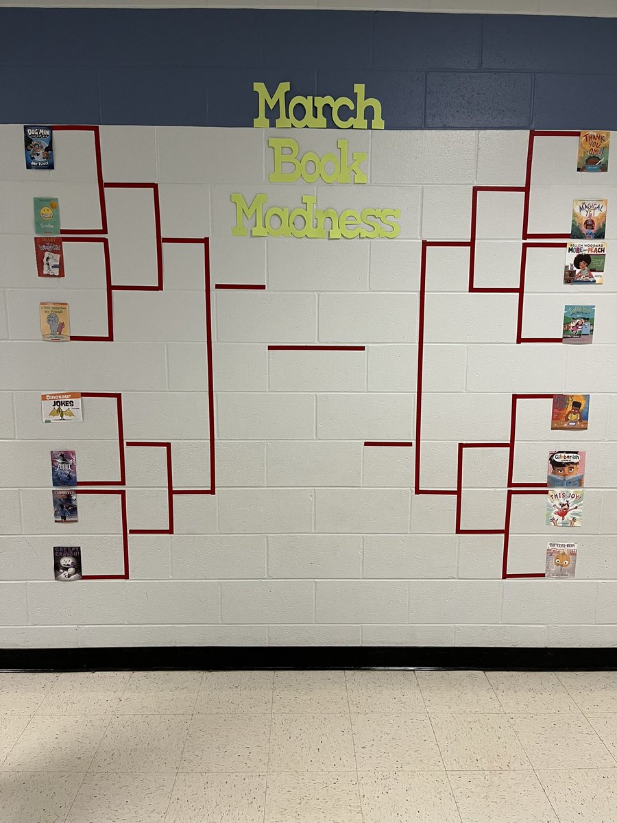 A_MediaLady's tweet photo. It’s March Book Madness time! Check your CTLS to vote! Voting closes Friday, March 17th https://t.co/ch3zAyi4GE