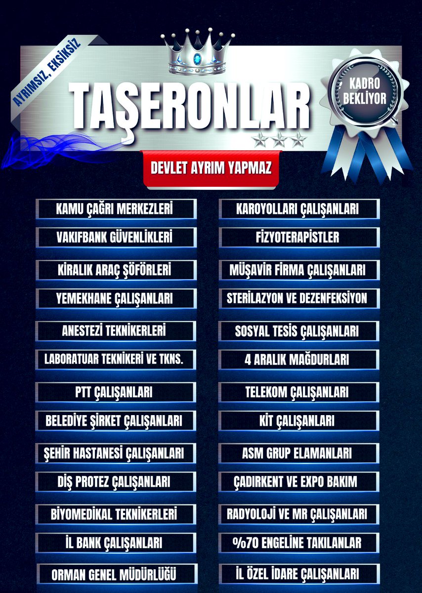 <a href="/serhatsevdiren/">SERHAT SEVDİREN</a>  TaşeronaKim KadroVerecek