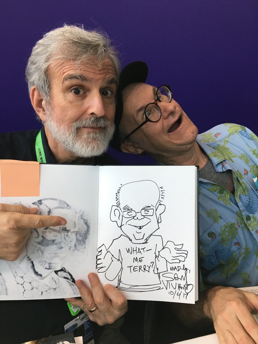 lefseboy1's tweet photo. Happiest of Birthdays to MAD men Al Jaffee and @samviviano! #MADmag #AlJaffee https://t.co/lsUQeN5O61