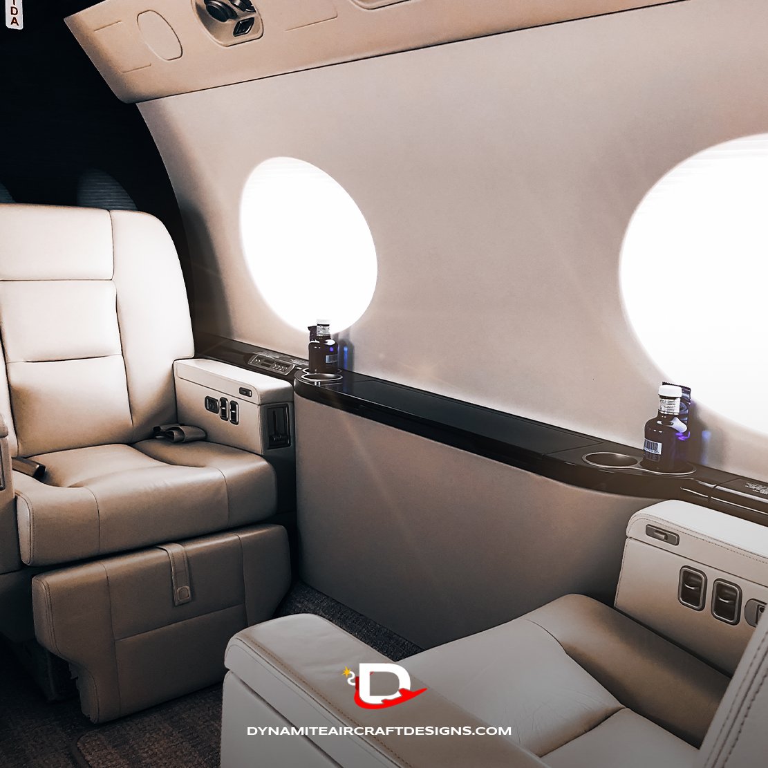 DynamiteAircrft's tweet photo. Experience the ultimate in comfort and style with our luxurious leather aircraft seats 🛩️💺 #aviationinteriors #luxurytravel #privatejets #leatherseats https://t.co/Eu59Cku2SU