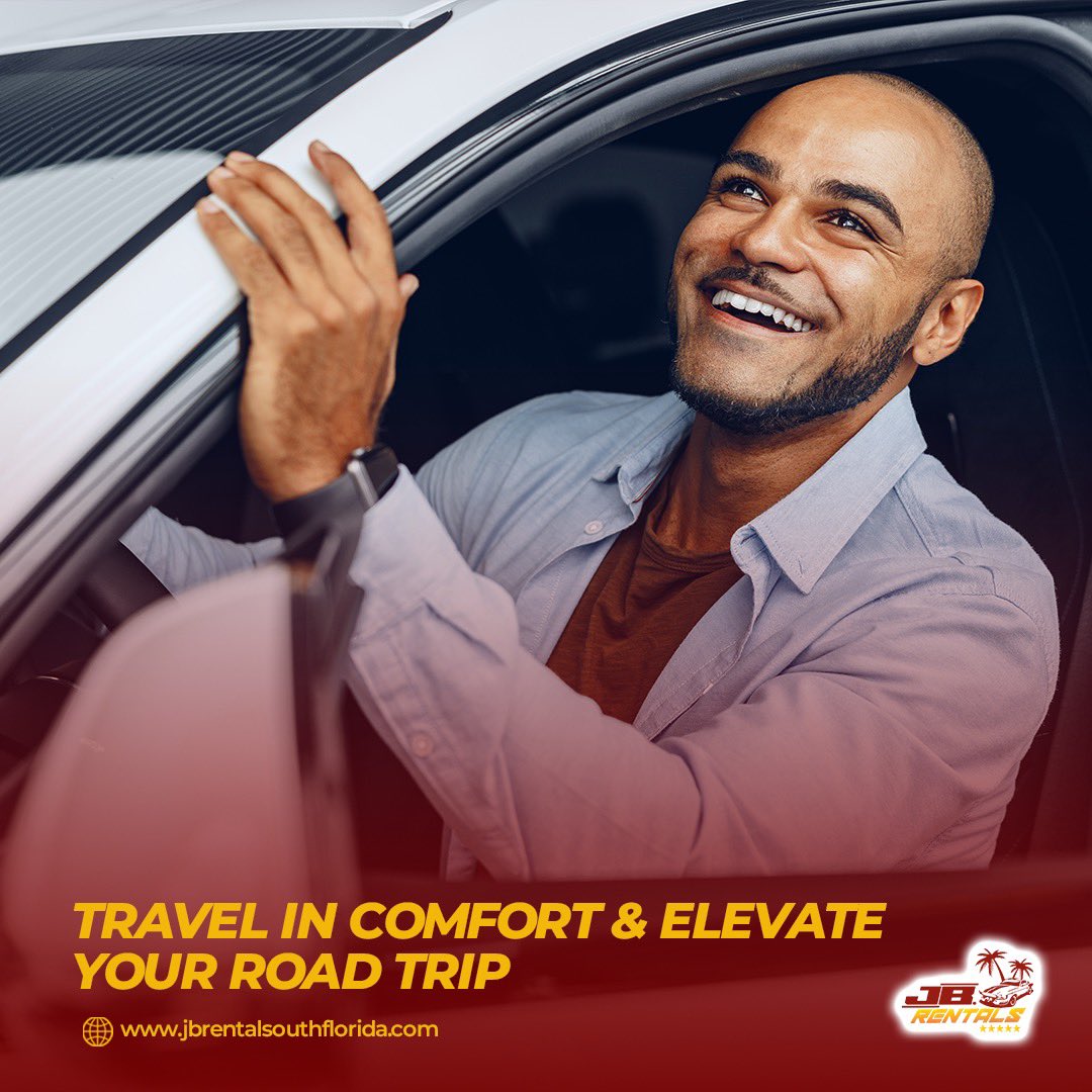 jbrentalsf's tweet photo. Travel in comfort &amp; elevate your road trip‼️
Click the link in our bio to book a car with us today‼️
https://t.co/9W7tNWbqYg
#miamirentalcar #carrentalcompany #southlflorida https://t.co/tV8eyONPQ8