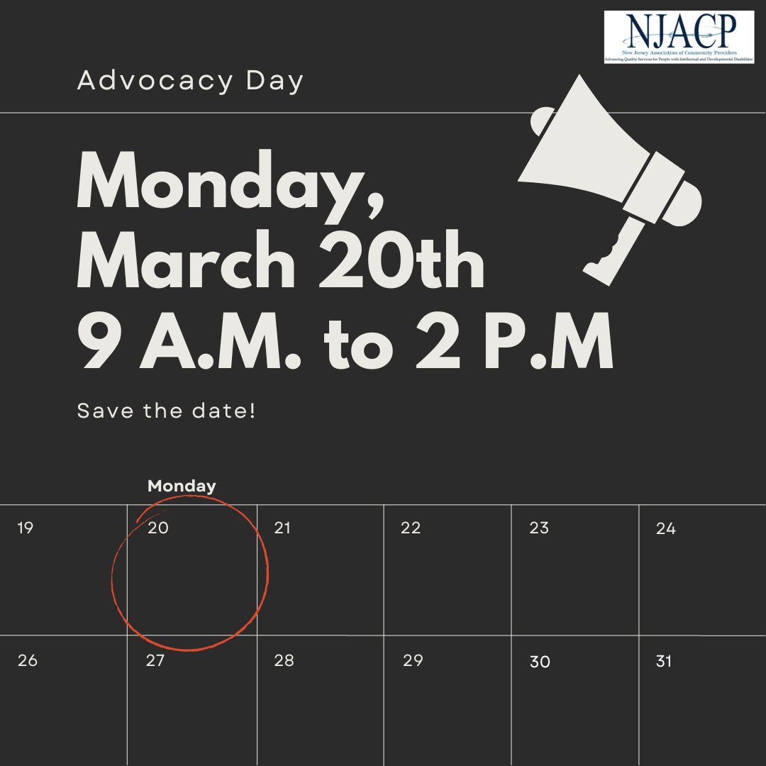 Advocacy day is just a week away!  

Make sure to SAVE the DATE! Monday, March 20th

#DisabilityRights #DidYouKnow #Advocacy #AutismAwareness #Visibility #Autismstrong #AutismAdvocate #inclusion #HealthyCommunities #Happytogether