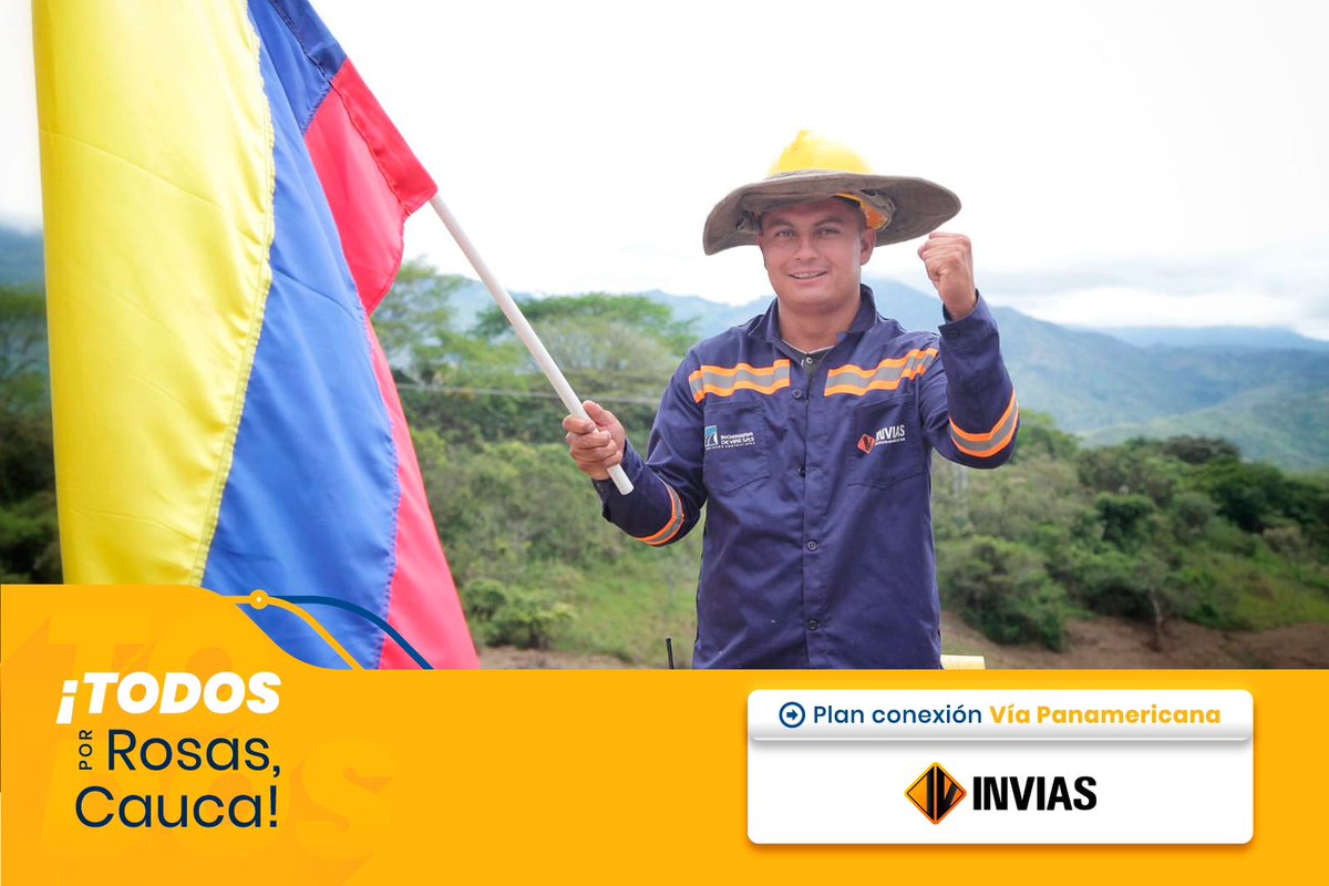 Invías on Twitter "¡En Rosas, Cauca, sí se pudo! Con trabajo diurno y