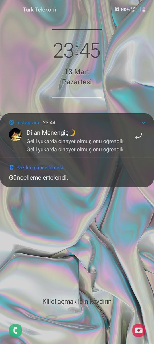 AmaInmedi's tweet photo. -Şimdi sana ne mesajlar geliyordur
+O sırada bana gelen mesaj : https://t.co/EYC9pxnzcU