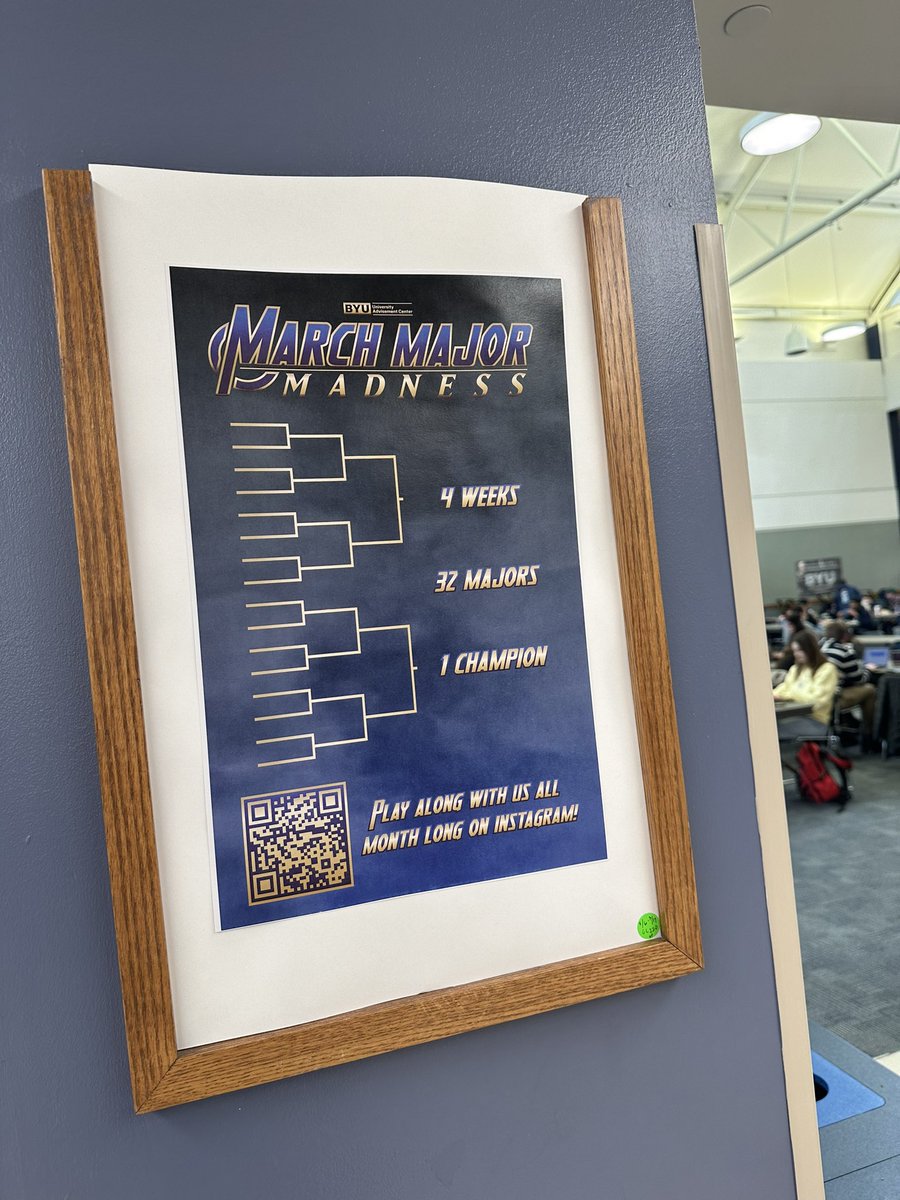 DerekVanBuskir_'s tweet image. Byu University Advertisement Center holds month long March Madness competition on Instagram #comms321