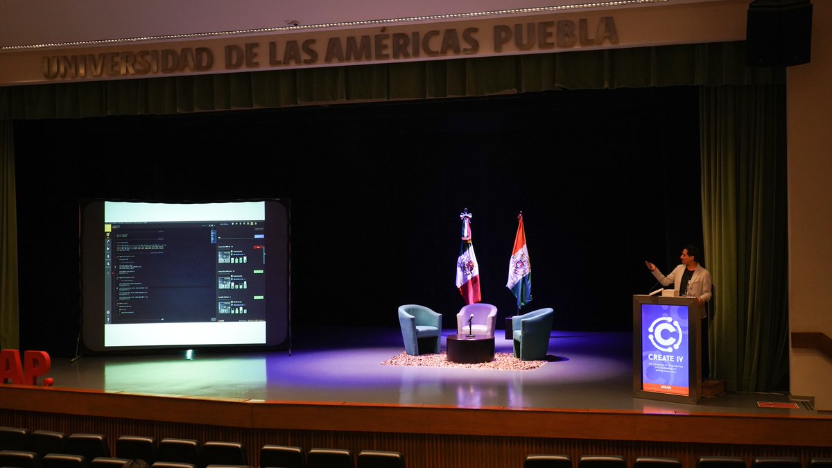 MICROSIDE_MX's tweet photo. El pasado 07 de marzo estuvimos presentes en el evento #CREATEIV (Congress of Engineering and Technological Entrepreneurship) llevado a cabo por la @udlap, con una conferencia sobre #PlanetDebug de @mikroel para el desarrollo de proyectos de IoT e I4.0 en menos de 24 hrs. ⚙️🌐 https://t.co/27TVjRg1st