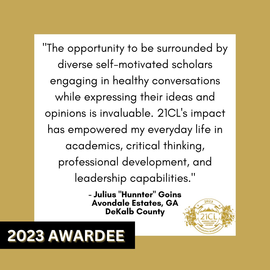 Meet the student winners! Leading up to our Georgia Youth Leadership Awards, presented by <a href="/wbd/">Warner Bros. Discovery</a> we'll be spotlighting each of our 21 GYLA winners. Meet Zoie and Hunnter, and learn about their accomplishments on Mar. 25 by securing your tickets today: cbo.io/bidapp/index.p…