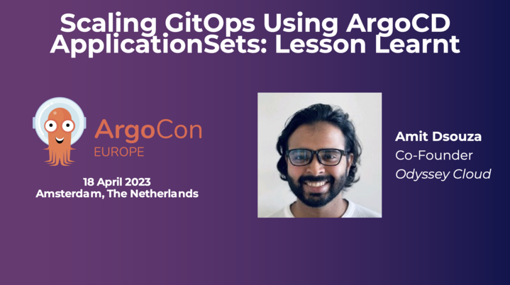 Great news! I am thrilled to announce that I will be speaking at #ArgoCon, during #KubeCon + #CloudNativeCon Europe 2023 in Amsterdam. Check out my session at sched.co/1Jo9U. 
🛫🌍 🇳🇱