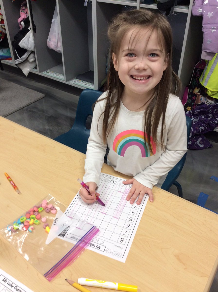 HandleyCTEClass's tweet image. Graphing today with Lucky Charms marshmallows.