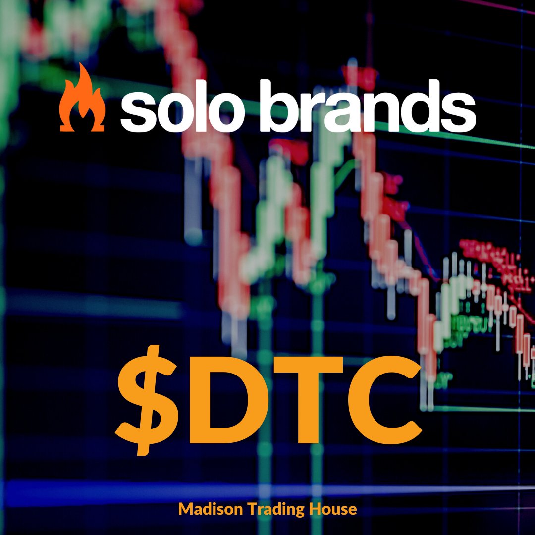 TradingMadison's tweet photo. Traders! $DTC Solo Brands Inc popped up on the radar inside our proprietary trading software today. The reason for today's run-up is Credit Suisse raised the company's price target to $10 per share from $9. #smallcaps #pennystocks #daytrading https://t.co/iAGosmaYKa