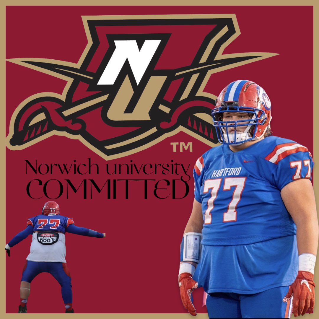 AJAldrich7's tweet photo. Next 4 years loading…
I’m very excited to announce that I’ll be continuing my academics and Athletics at Norwich university and I would like to thank my coaches, Family,Friends and my teammates for supporting me though-out my Highschool career. https://t.co/jGYjLNF3ZA