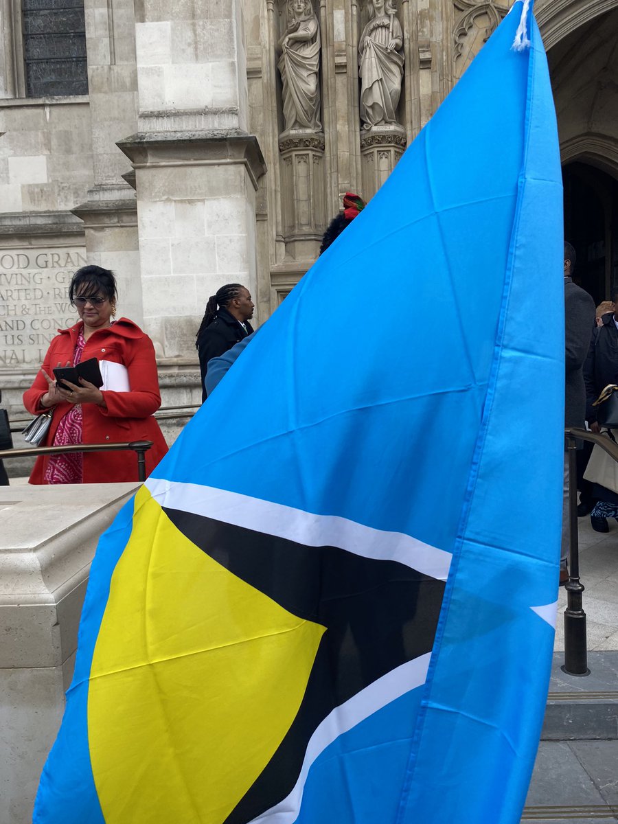 Faustina_Edward's tweet photo. Wanted to get a nice photo with the flag after the Commonwealth Day service but the wind was a true enemy of progress! https://t.co/sk0cvCTQ5A