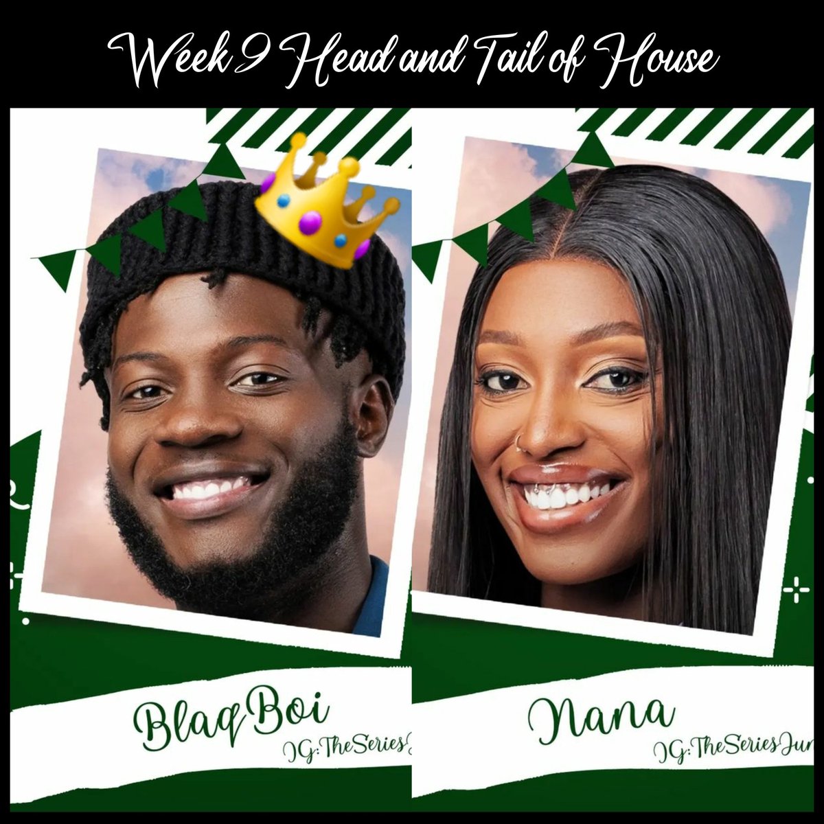 Congrats to Blaqboi for winning Head of House!
.
Visit instagram.com/theseriesjunki… for more gist.
.
.
.
Blue Aiva, #BBTitans, Yvonne, Khosi, The Money is Kanalized, President Buhari, Osinbajo, #HappyBirthdayErica #Phyna, Arise TV, He is Sheggz Olu, #Sanwoagain, #gtbank, Ebubu