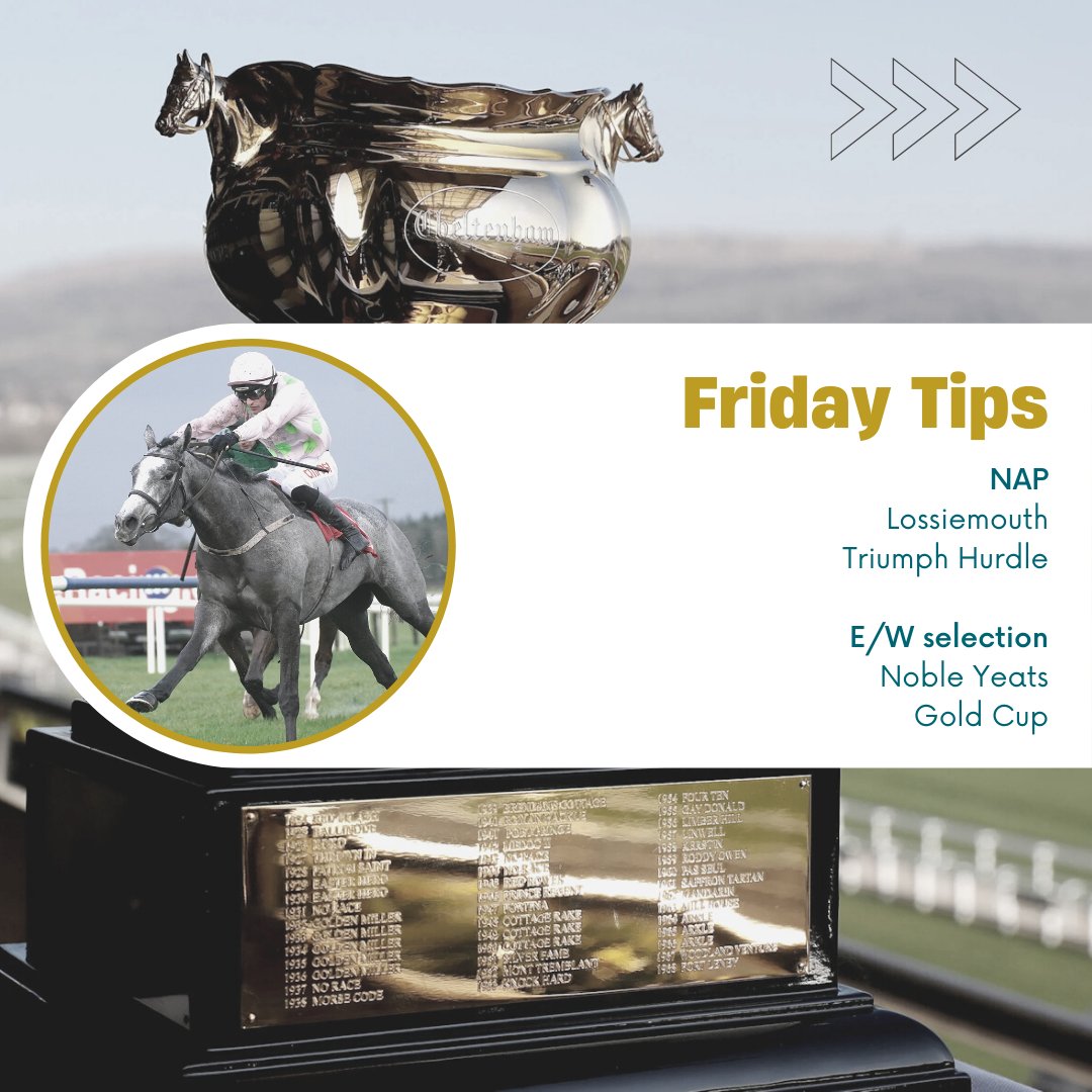 FarleyWrites's tweet photo. @TheAtOddsPod @sportingsamcan As we always say at @TheAtOddsPod, please be sensible, don't chase anything and only wager what you can afford to lose. Cheltenham is meant to be fun and enjoyable, no more and no less. https://t.co/dnsl1Rs0Yt