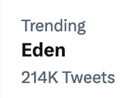 EliErlick's tweet photo. Eden is trending at 214k Tweets. There's still 0 mainstream news articles on her death. I've heard from a couple reporters today and there will be stories coming out tonight/tomorrow but the lag is very telling about the public outcry for trans women of color (or lack thereof). https://t.co/bVGyyxiAOU