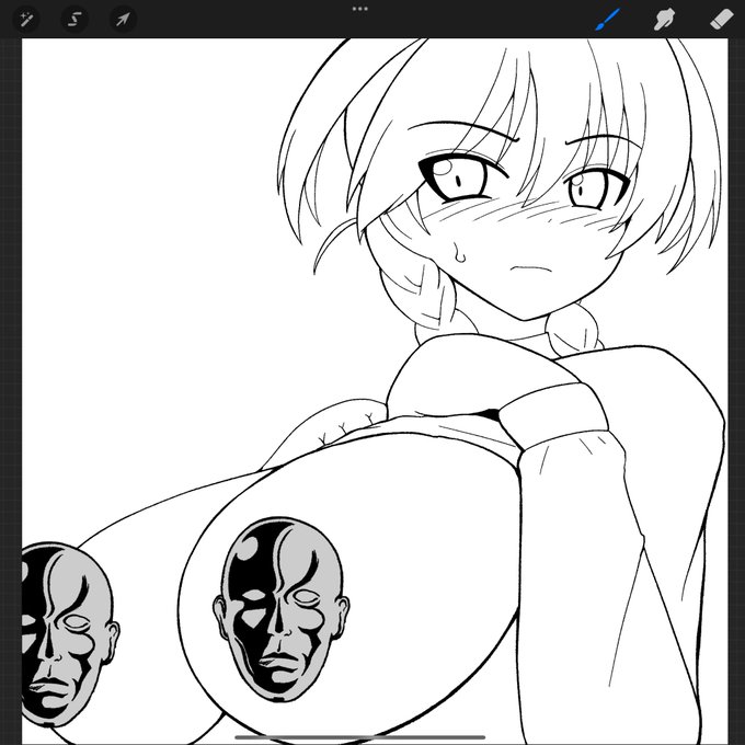 線画。

塗る。 https://t.co/7ykDgH1Bwi 