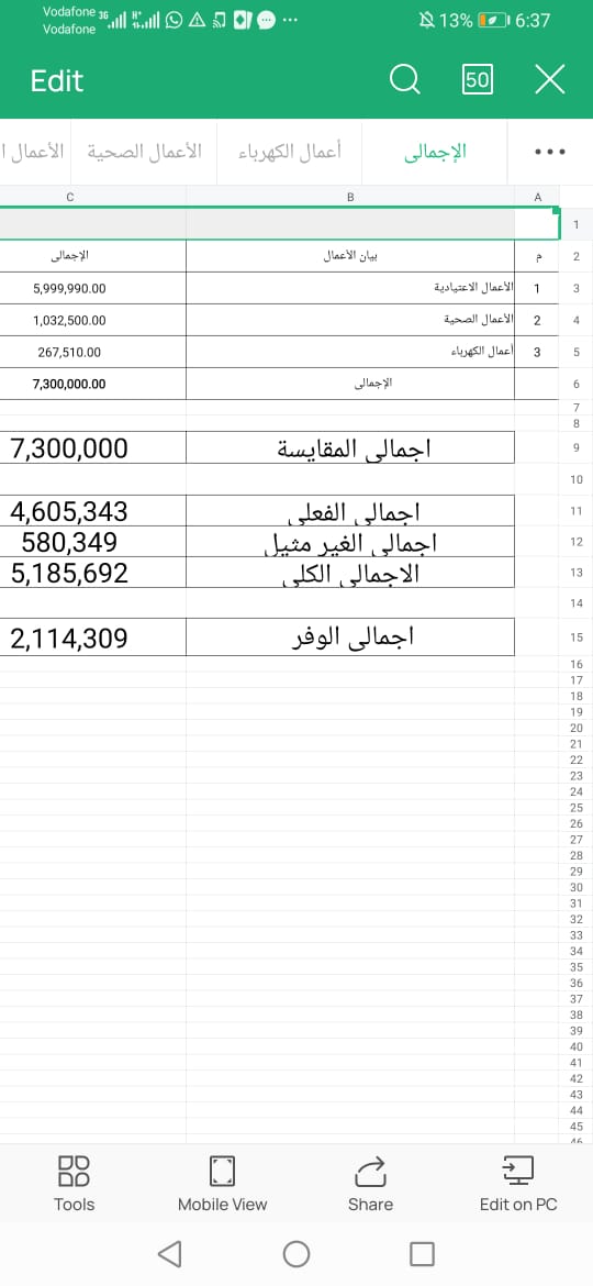 AcademyTraskill's tweet photo. مقايسة حقيقية مسعرة للترميمات والصيانة يراعى طبعاًتغير الاسعار سيتم ارسالها صيغة اكسيل بإذن الله
#Experts_Traskill
#ET_Academy https://t.co/mmLsW15TUe