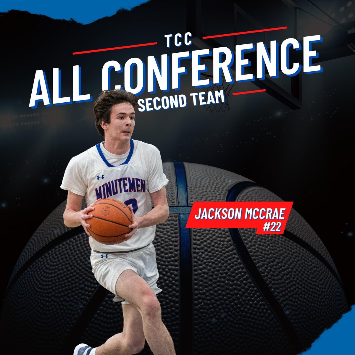 Congratulations to Minutemen seniors Chris Racobaldo, Dan Reistle &amp; Jackson McCrae on being named to the TCC All Conference Teams. They led TWP to a 19-9 record and a Royal Division Championship this season.
<a href="/WTHS_Athletics/">WTHS Athletics</a> <a href="/KevinMurphyAD/">Kevin Murphy</a>