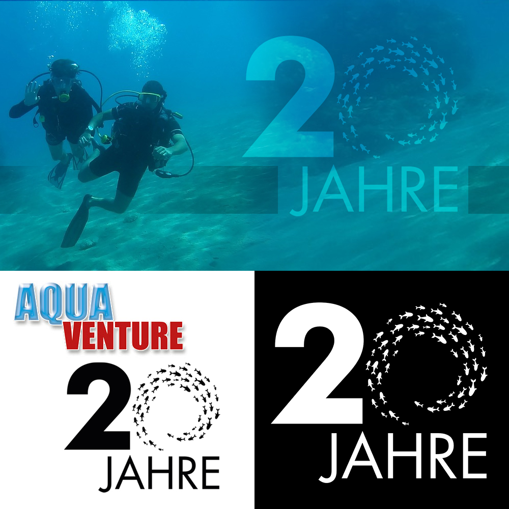 spivmedia's tweet photo. 20 Jahre @Aquaventure  Tauchreisen GmbH - Hannover - Herzlichen Glückwunsch!

Logodesign "20 Jahre" Fischschwarm

https://t.co/wodDwBrGB4

#logodesigner #logo #logodesigns #leipzig #hannover https://t.co/DWqvgoloWW