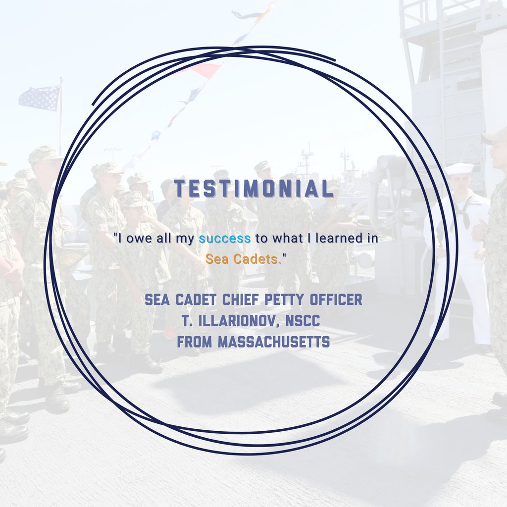 This week we're featuring testimonials from our cadets about our youth program! • What is your favorite memory from being in Sea Cadets?