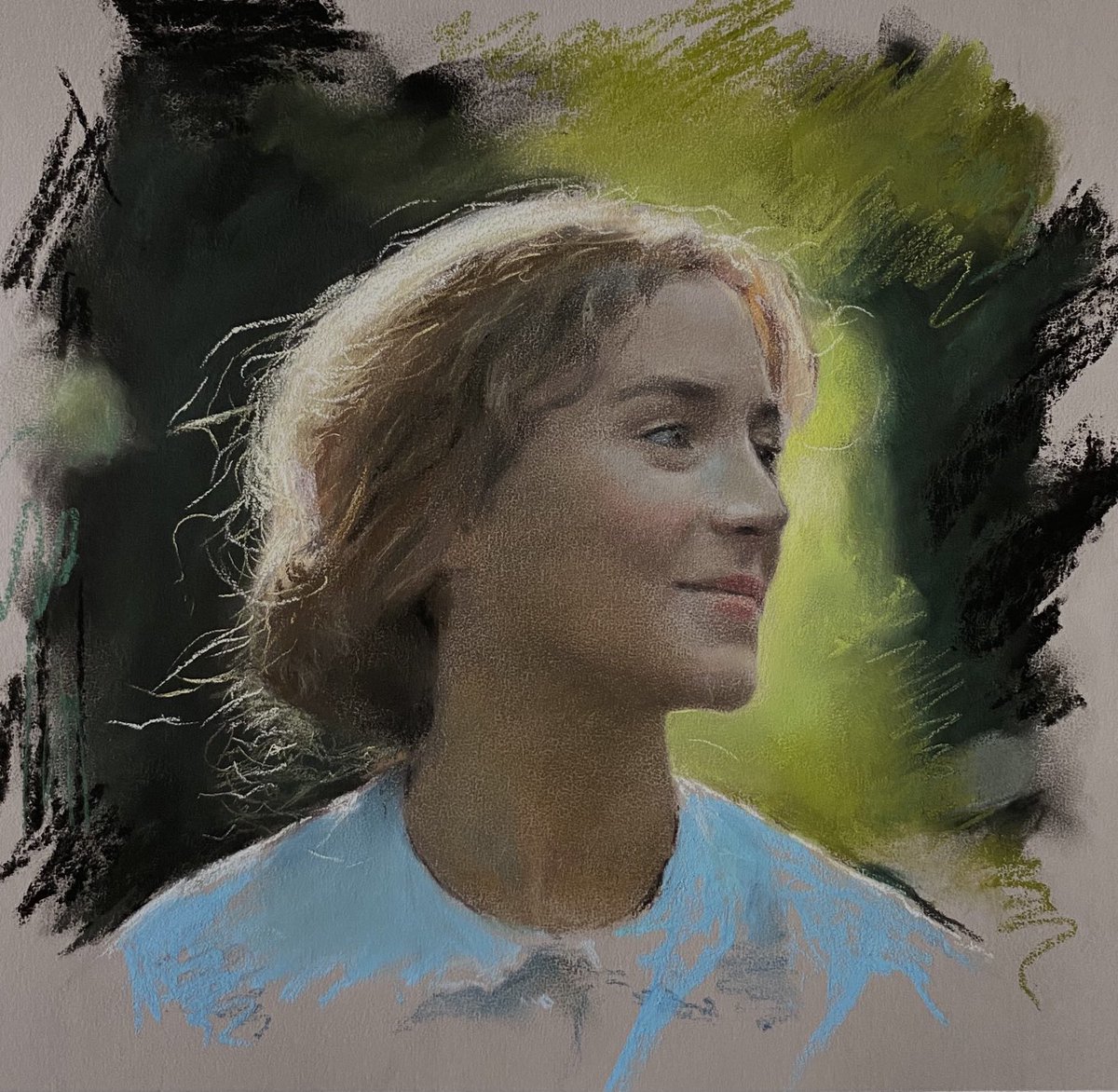 forster_art's tweet photo. Pastel drawing,
Approx 10”x11” https://t.co/TanU4cHY46