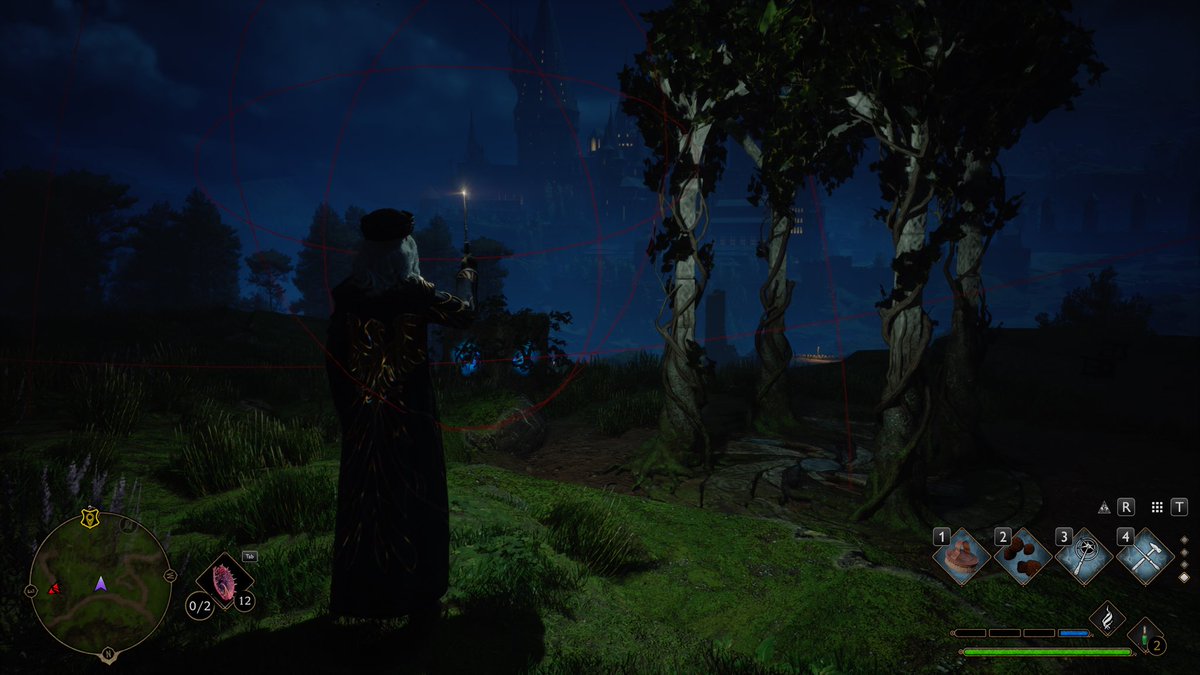MesmerizeHQ's tweet photo. I found a weird glitch in @HogwartsLegacy either that or I cast Lumos next level https://t.co/knc1ASzKu4