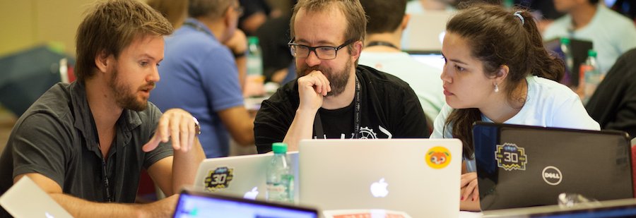 ietf's tweet photo. We are thrilled to announce @Ericsson has made a 3-year commitment as a Gold #RunningCode sponsor, supporting events like #IETFHackathons that embody the spirit of #OpenSource development and ensure standards like #TLS and #QUIC work at Internet scale: https://t.co/BLWcTwTih4 https://t.co/K7Mk17lmbu
