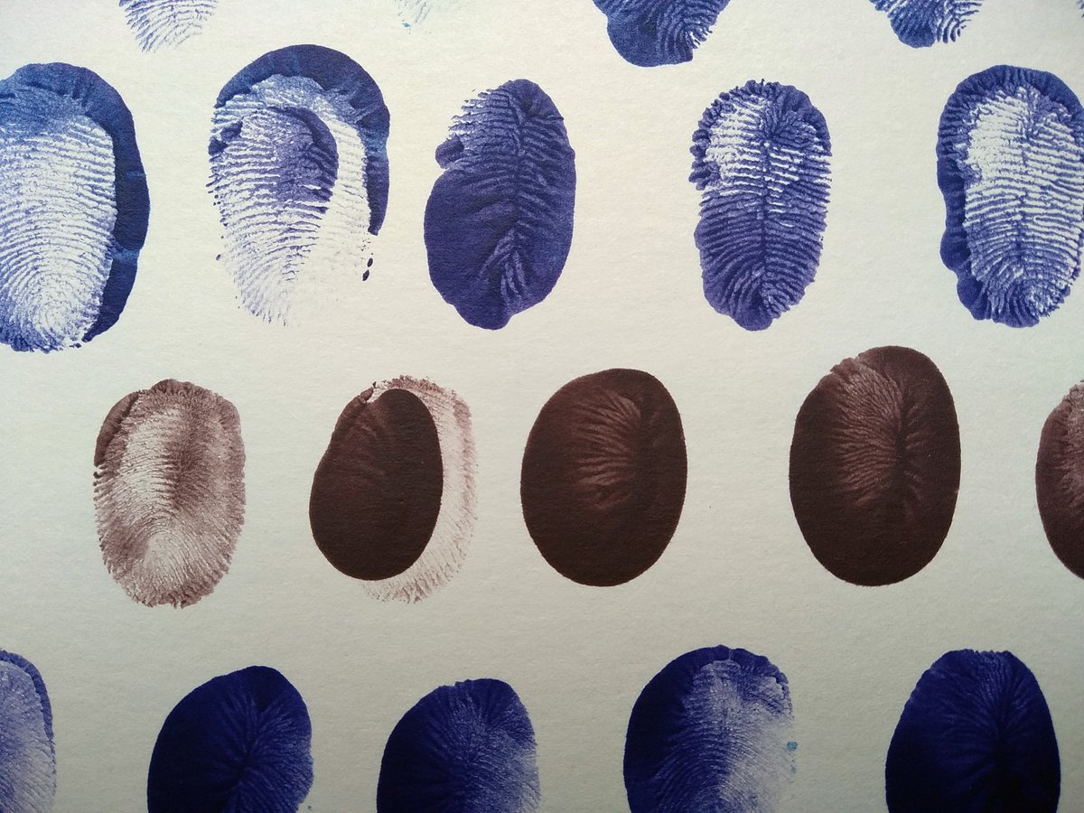 Fingerprints. Partitura 4
"The question is never what to draw, only how to draw" Robert Ryman". I like this saying, and let it be the motto of this series.