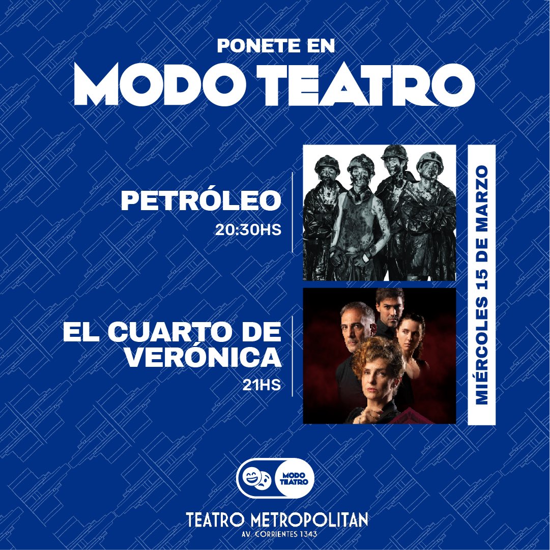 Teatro Metropolitan tweet media