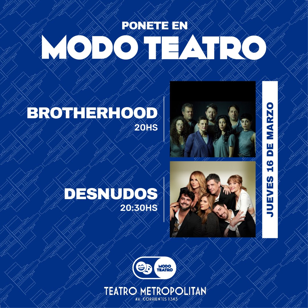 Teatro Metropolitan tweet media