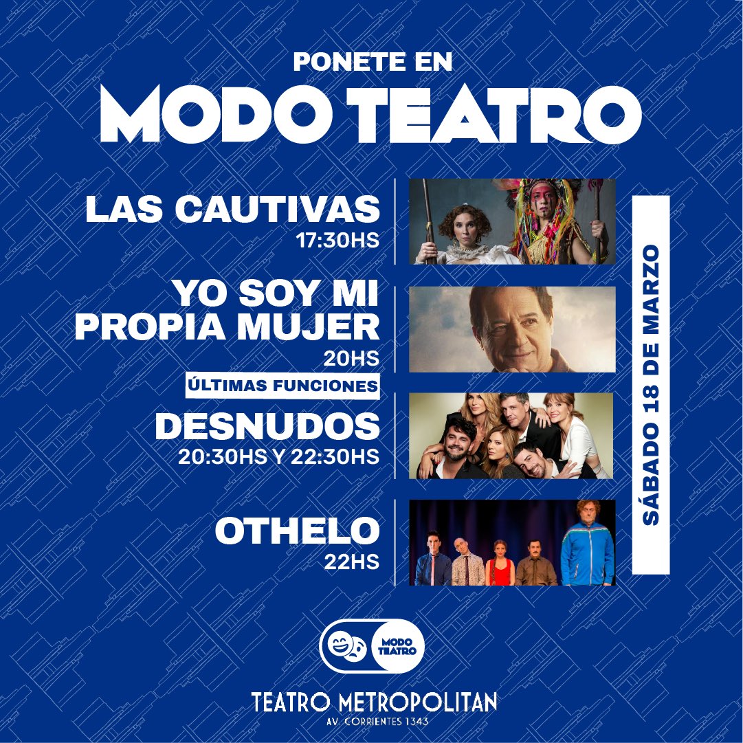 Teatro Metropolitan tweet media