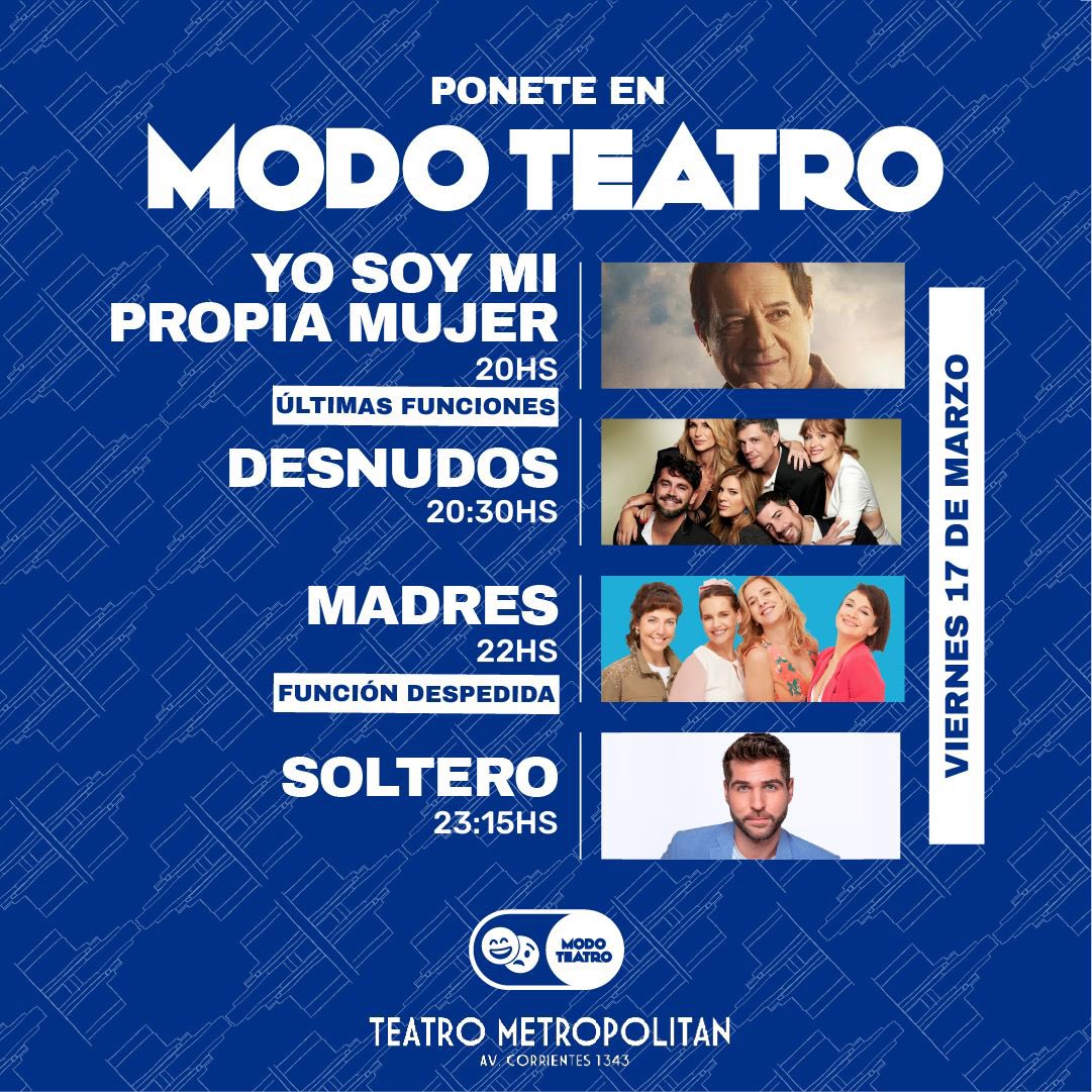 Teatro Metropolitan tweet media